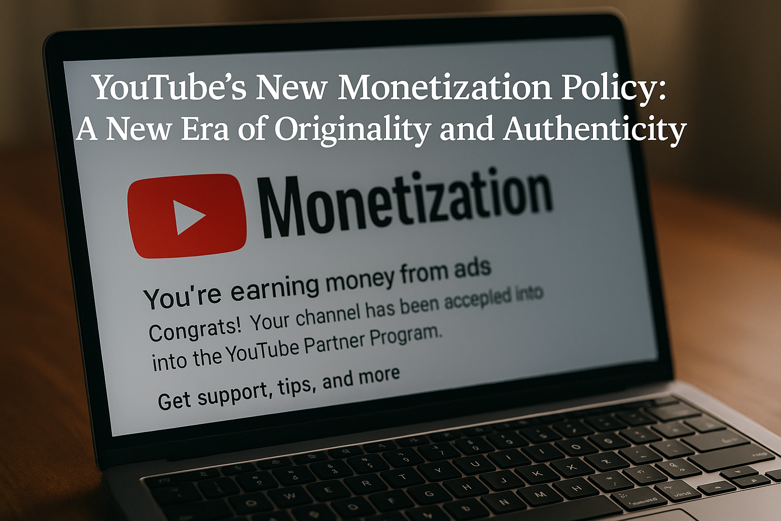 YouTube’s New Monetization Policy: A New Era of Originality and Authenticity