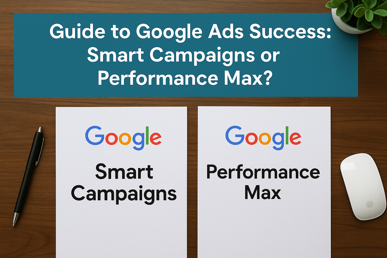 Guide to Google Ads Success: Smart Campaigns or Performance Max?