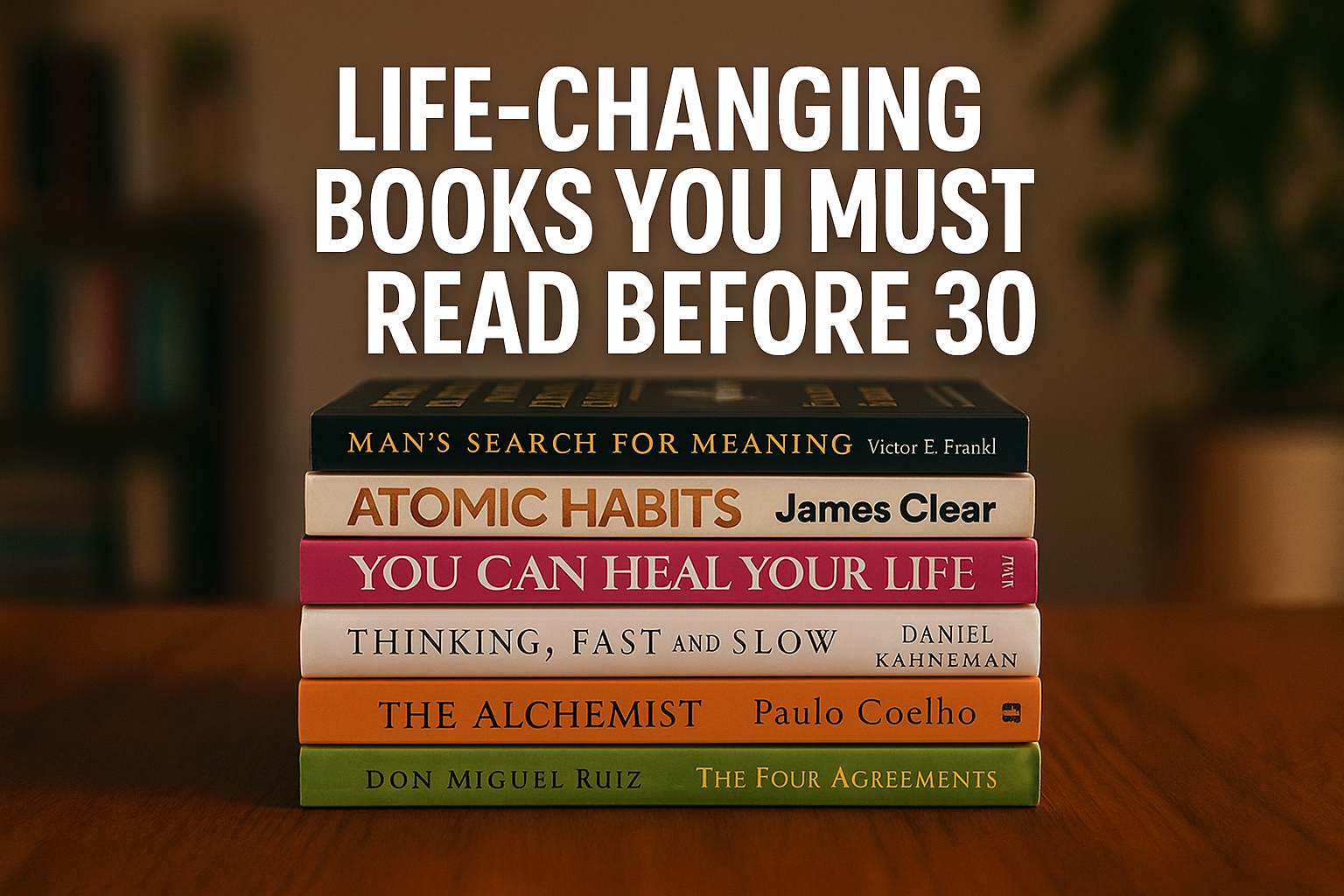 Life-Changing Books You Must Read Before 30