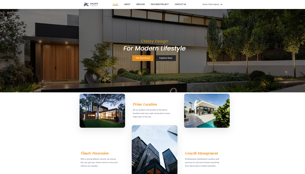 Ahana EdTech Website